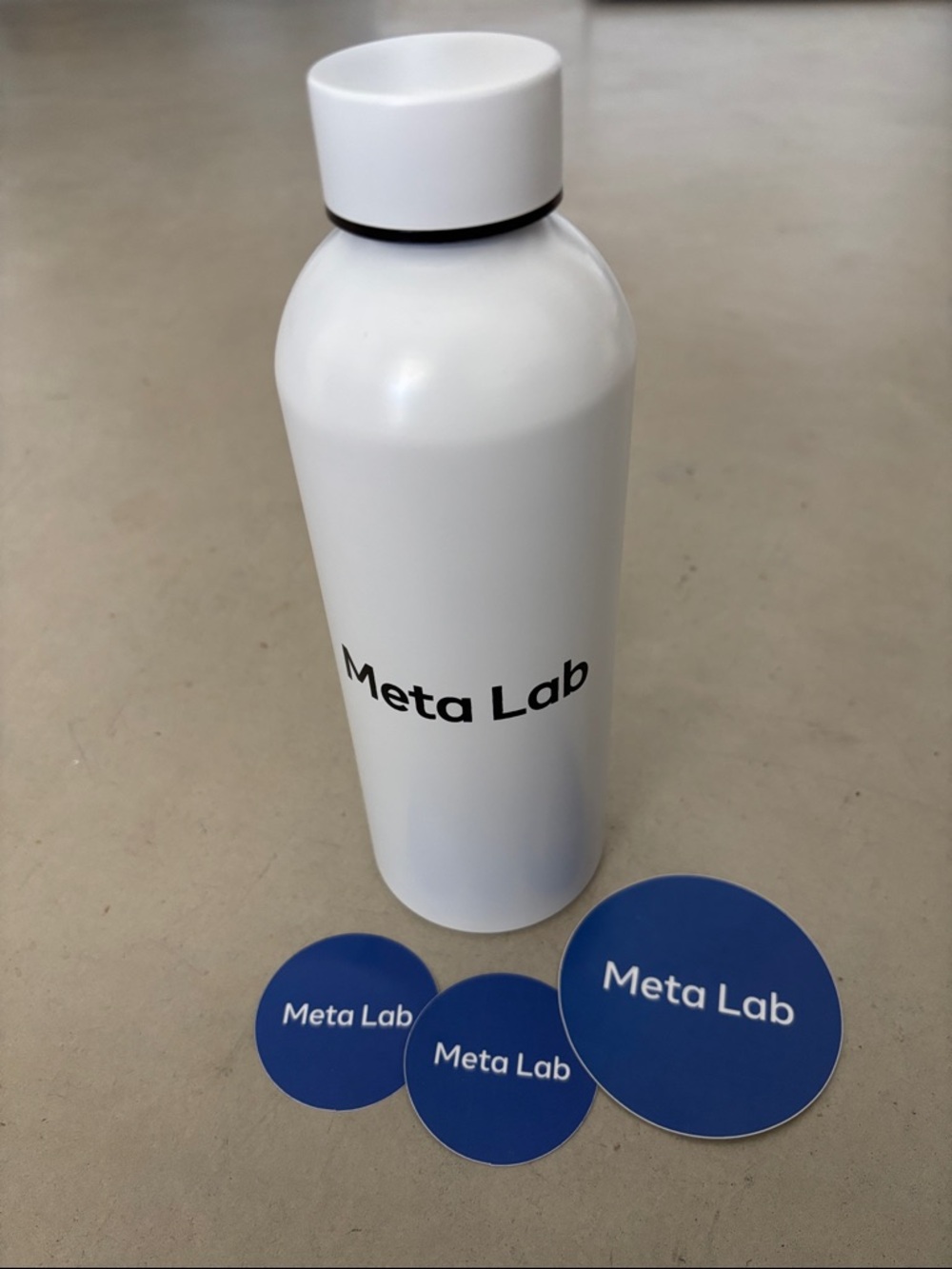 Sale! NWOT Meta Lab Water Bottle & stickers set